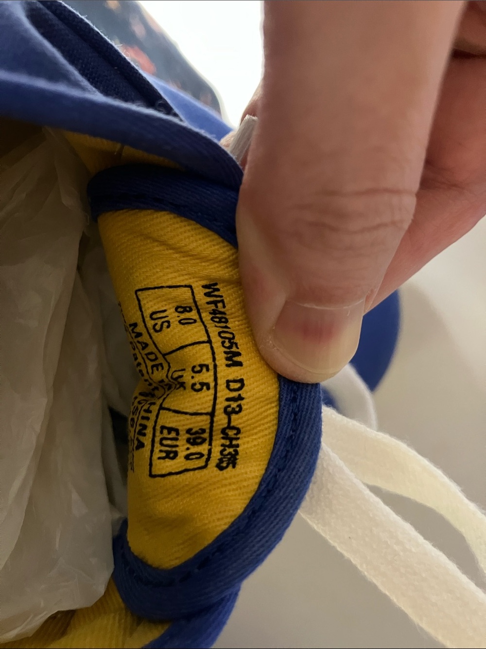 Keds Vintage Blue Canvas Shoes - Picture 4 of 4